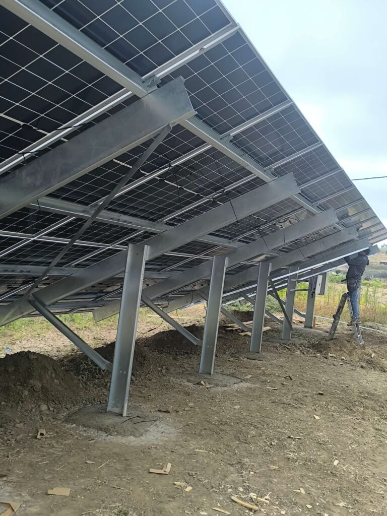 Proyecto FV Comercial Trifásico 15KW ON GRID Estructura monoposte (Cartagena) - 1